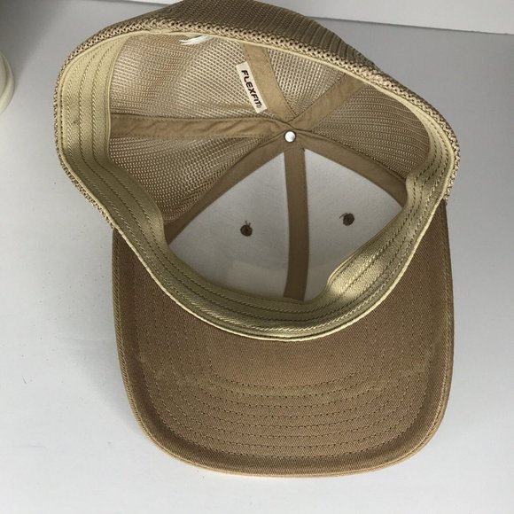 Columbia Tan Distressed Fitted S/M Adjustable Hat - Picture 8 of 11